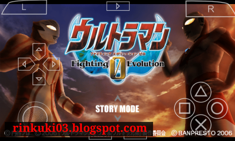 download gamenya ppsspp ultraman fighting evolution 3 android